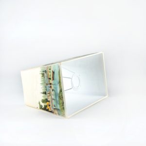 AH Tischkultur - Lampenschirm "Weiße Villa"